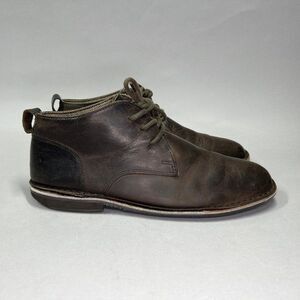 Varese Men's Gobi II Brown Leather Chukka Boots